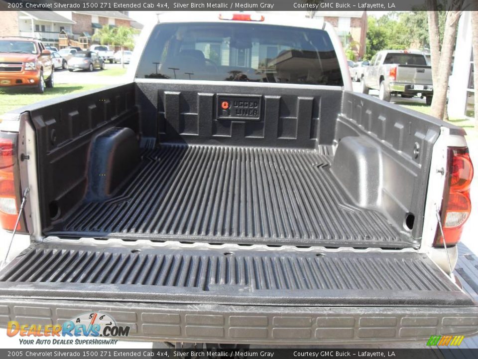 2005 Chevrolet Silverado 1500 Z71 Extended Cab 4x4 Silver Birch Metallic / Medium Gray Photo #4