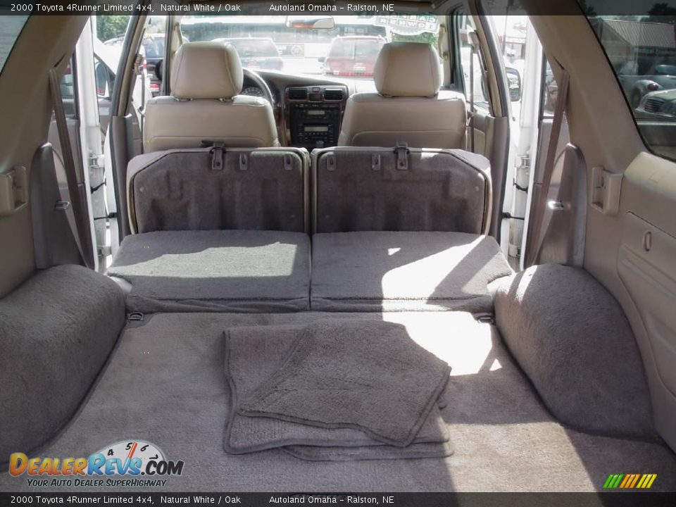 2000 Toyota 4Runner Limited 4x4 Natural White / Oak Photo #20