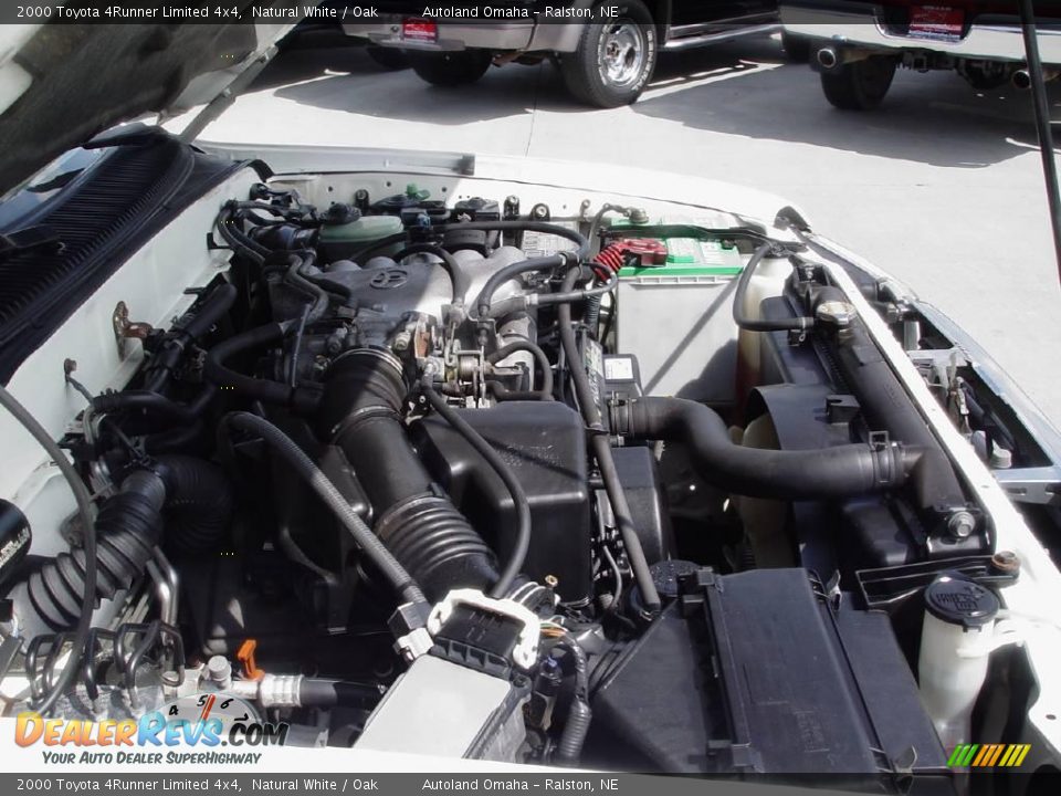 2000 Toyota 4Runner Limited 4x4 Natural White / Oak Photo #27