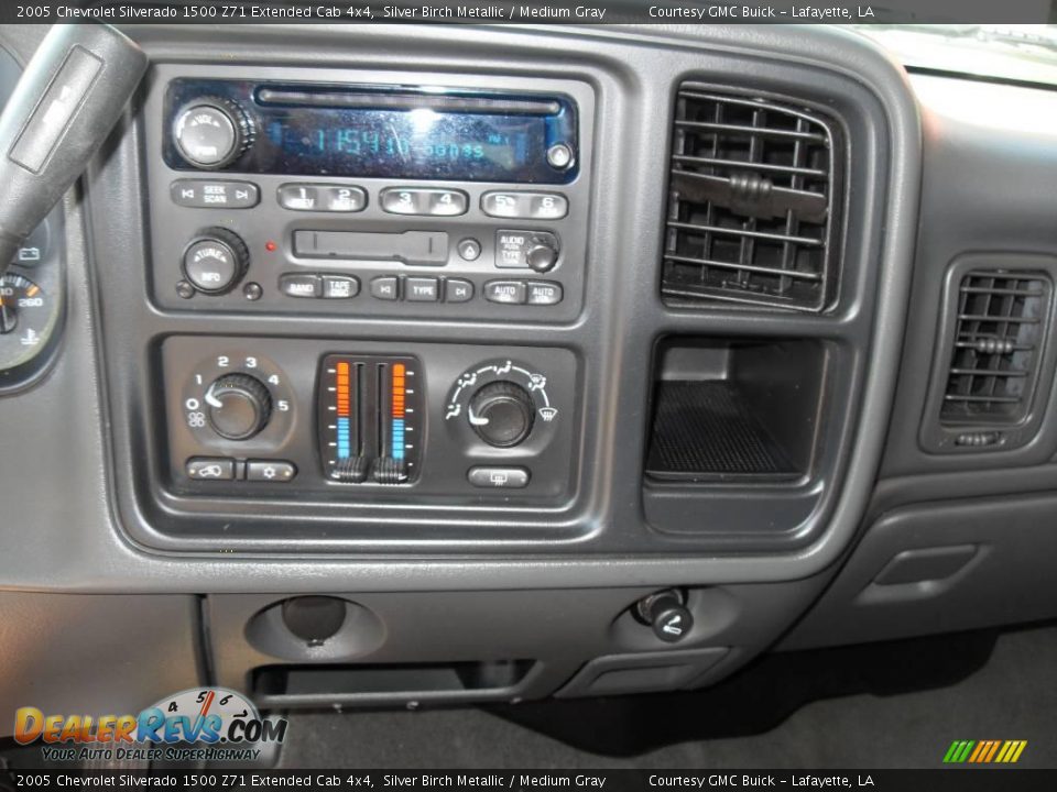 2005 Chevrolet Silverado 1500 Z71 Extended Cab 4x4 Silver Birch Metallic / Medium Gray Photo #14