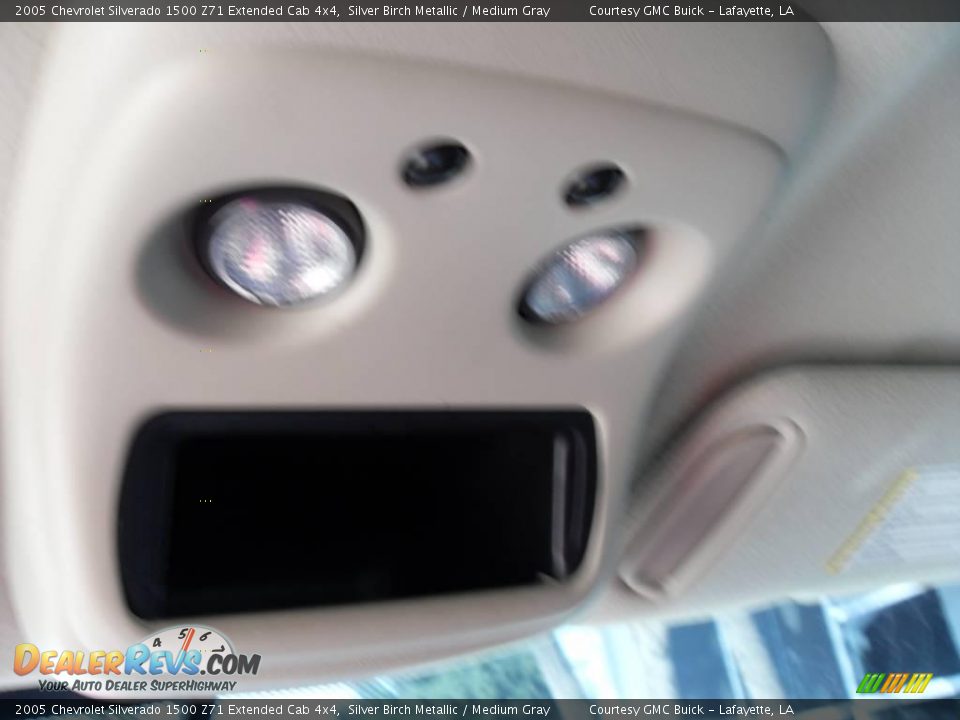 2005 Chevrolet Silverado 1500 Z71 Extended Cab 4x4 Silver Birch Metallic / Medium Gray Photo #16