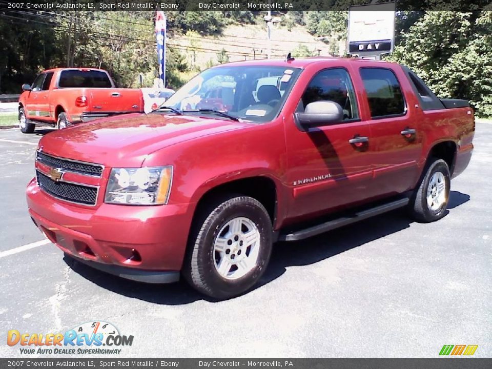 2007 Chevrolet Avalanche LS Sport Red Metallic / Ebony Photo #1