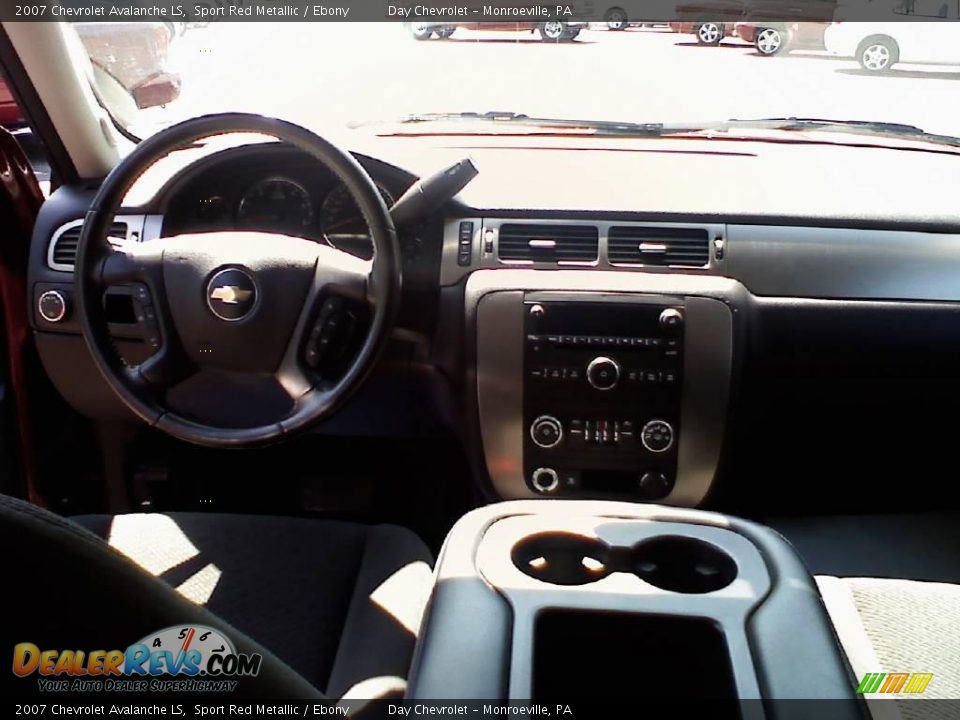 2007 Chevrolet Avalanche LS Sport Red Metallic / Ebony Photo #10