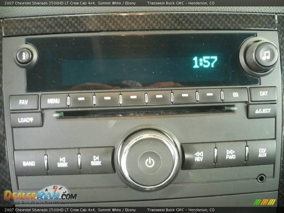 2007 Chevrolet Silverado 2500HD LT Crew Cab 4x4 Summit White / Ebony Photo #22