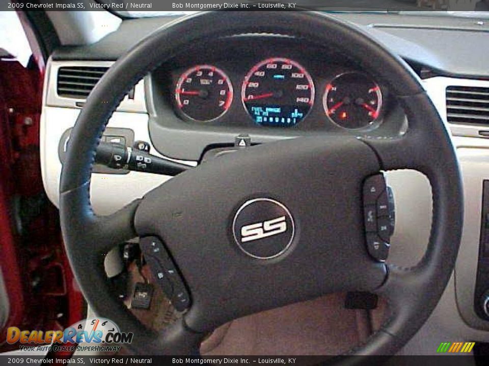 2009 Chevrolet Impala SS Victory Red / Neutral Photo #25