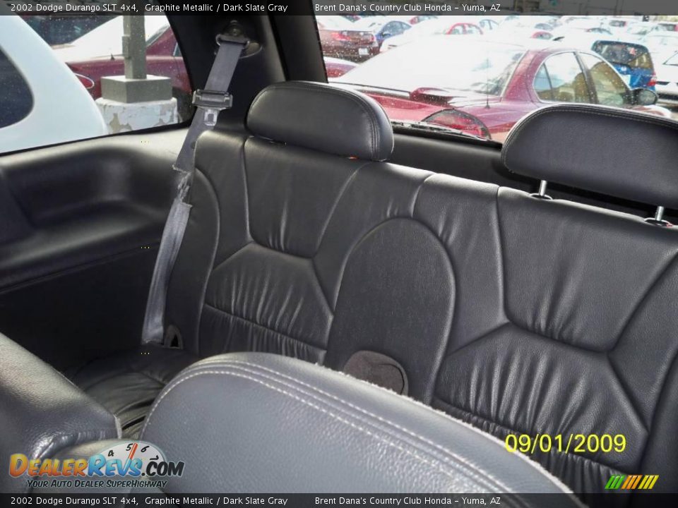 2002 Dodge Durango SLT 4x4 Graphite Metallic / Dark Slate Gray Photo #9