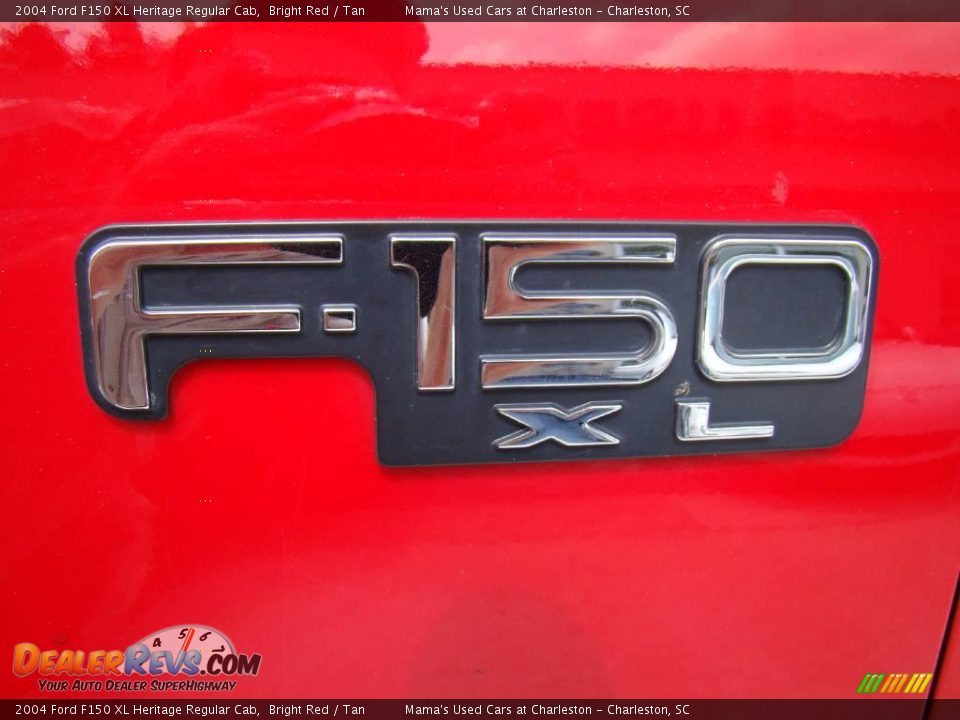 2004 Ford F150 XL Heritage Regular Cab Bright Red / Tan Photo #27