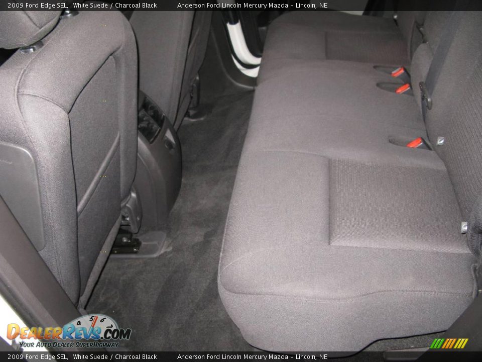 2009 Ford Edge SEL White Suede / Charcoal Black Photo #11