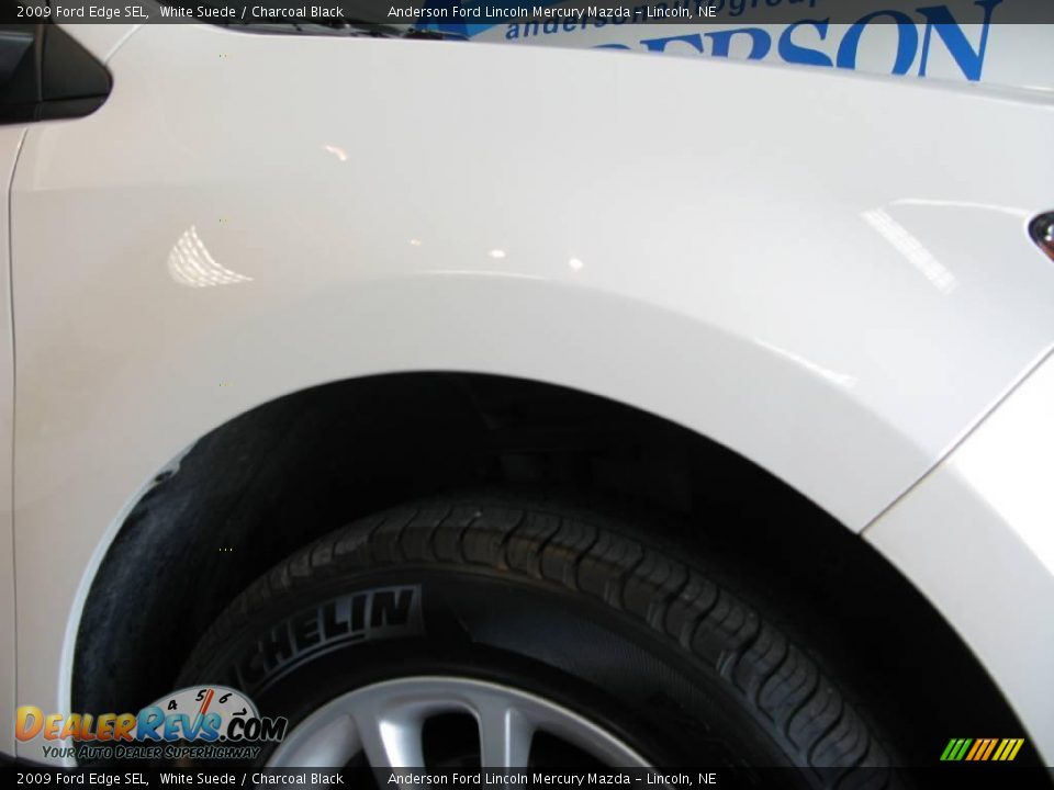 2009 Ford Edge SEL White Suede / Charcoal Black Photo #23