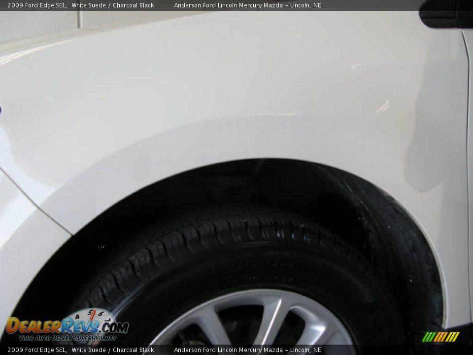 2009 Ford Edge SEL White Suede / Charcoal Black Photo #26