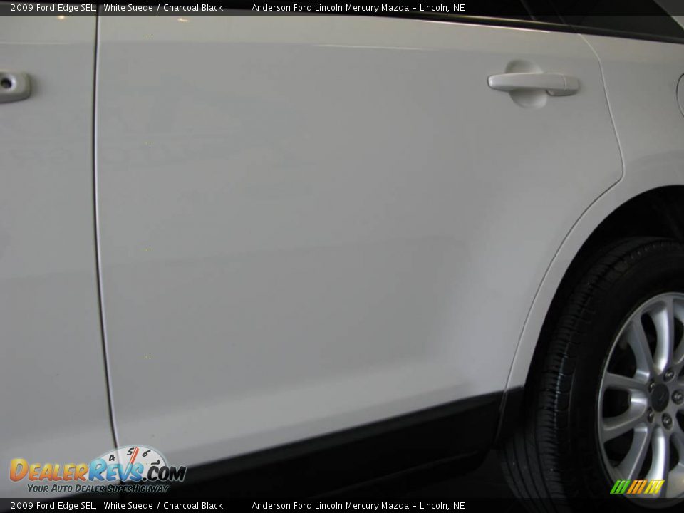 2009 Ford Edge SEL White Suede / Charcoal Black Photo #29