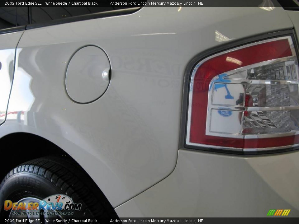 2009 Ford Edge SEL White Suede / Charcoal Black Photo #30