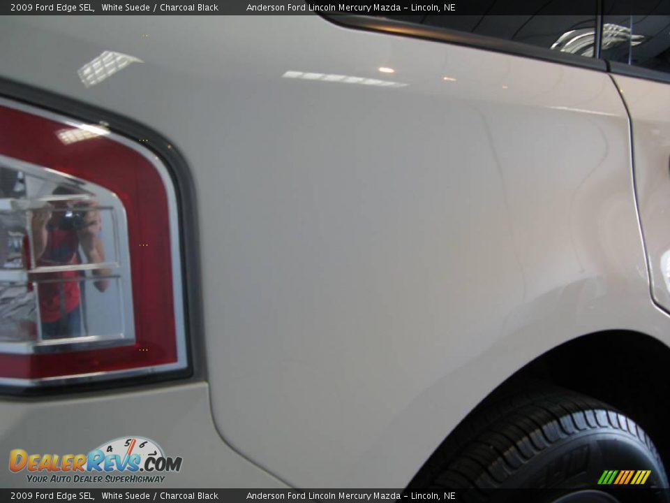 2009 Ford Edge SEL White Suede / Charcoal Black Photo #33