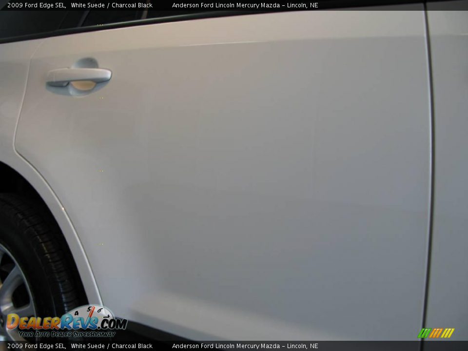 2009 Ford Edge SEL White Suede / Charcoal Black Photo #34