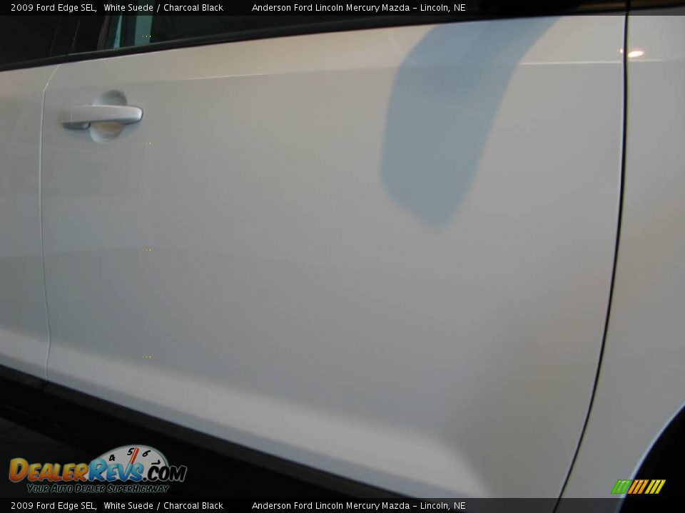 2009 Ford Edge SEL White Suede / Charcoal Black Photo #35