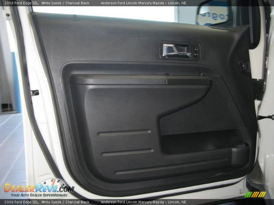 2009 Ford Edge SEL White Suede / Charcoal Black Photo #36