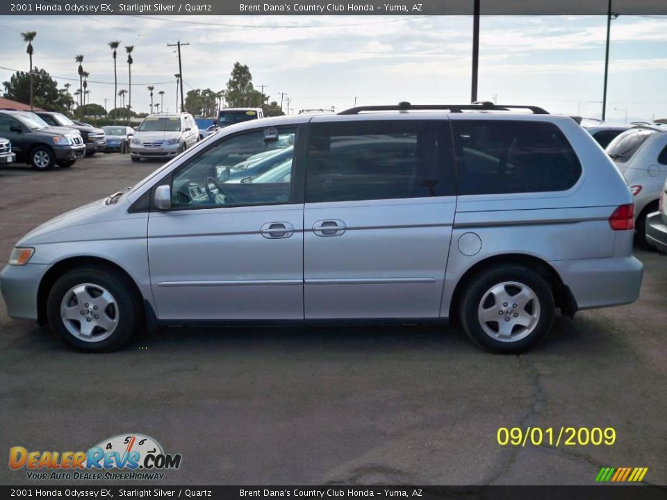 2001 Honda Odyssey EX Starlight Silver / Quartz Photo #2