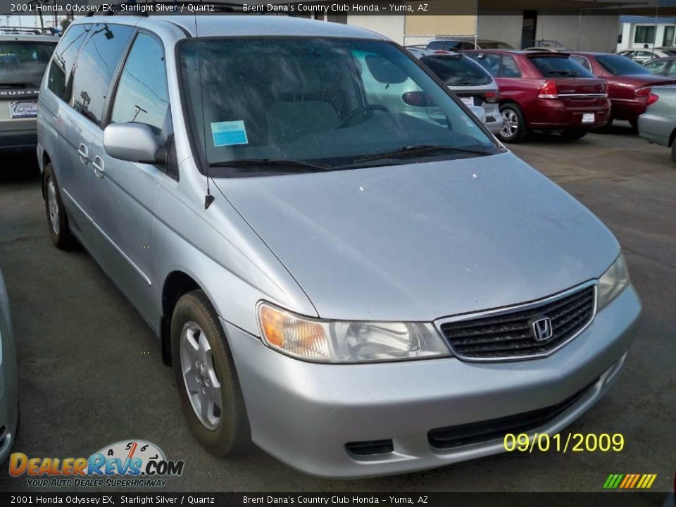 2001 Honda Odyssey EX Starlight Silver / Quartz Photo #6
