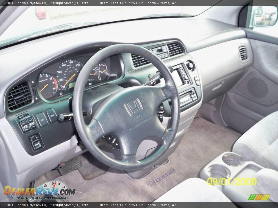 2001 Honda Odyssey EX Starlight Silver / Quartz Photo #12