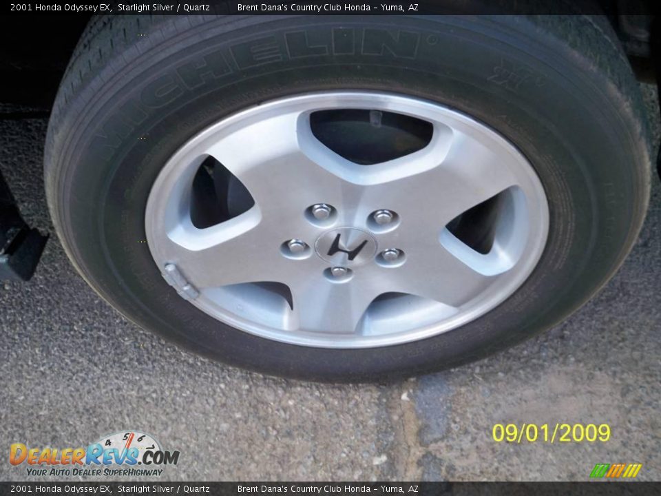 2001 Honda Odyssey EX Starlight Silver / Quartz Photo #16