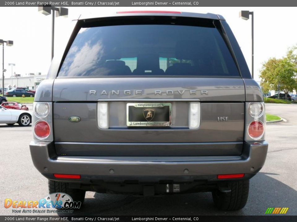 2006 Land Rover Range Rover HSE Bonatti Grey / Charcoal/Jet Photo #7