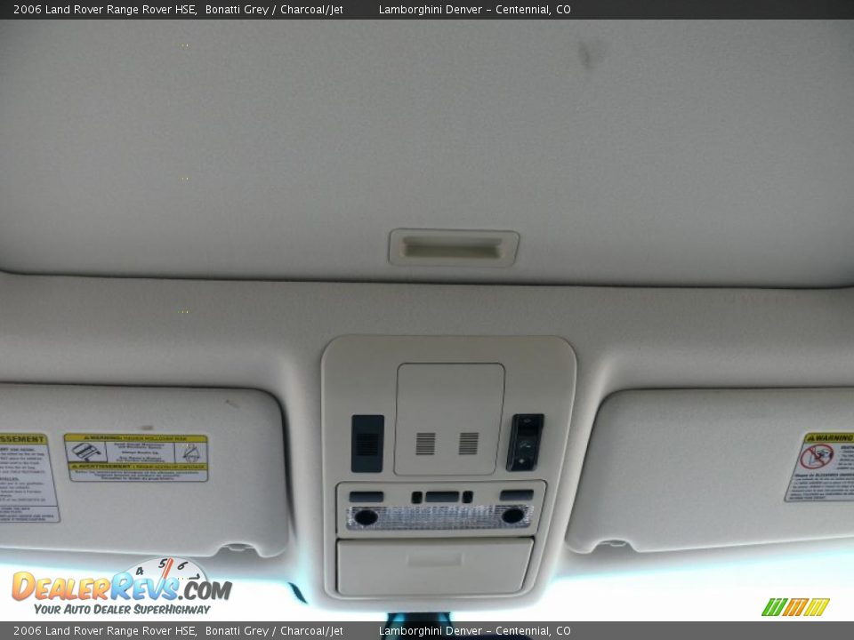 2006 Land Rover Range Rover HSE Bonatti Grey / Charcoal/Jet Photo #18