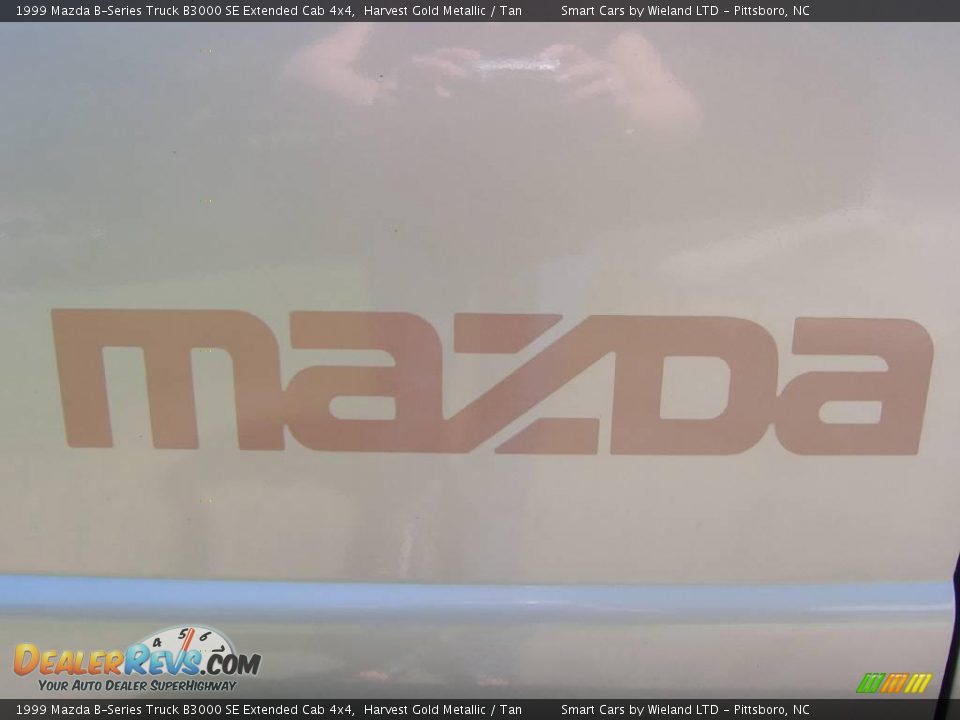 1999 Mazda B-Series Truck B3000 SE Extended Cab 4x4 Harvest Gold Metallic / Tan Photo #16