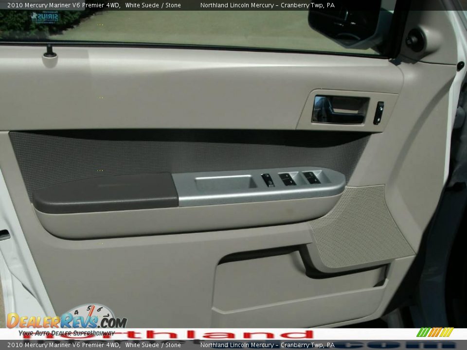 2010 Mercury Mariner V6 Premier 4WD White Suede / Stone Photo #6