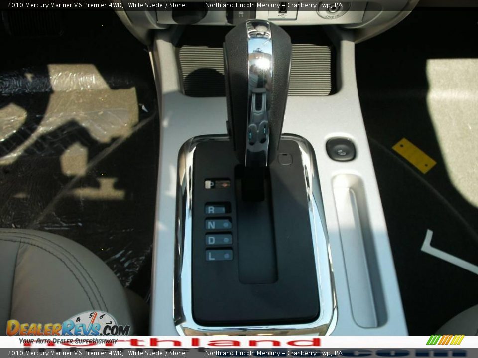 2010 Mercury Mariner V6 Premier 4WD White Suede / Stone Photo #18