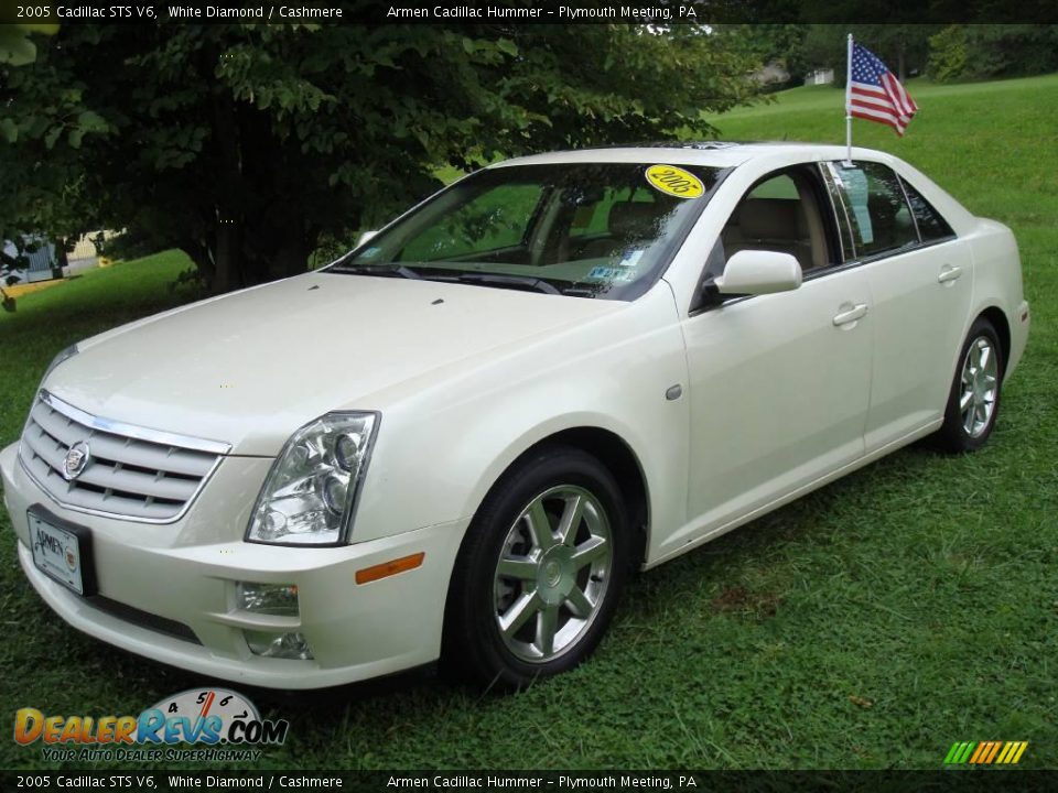 2005 Cadillac STS V6 White Diamond / Cashmere Photo #5