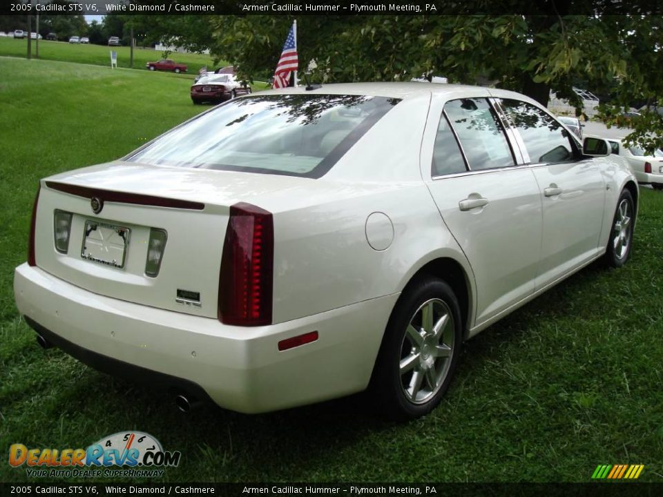 2005 Cadillac STS V6 White Diamond / Cashmere Photo #7