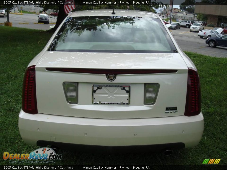 2005 Cadillac STS V6 White Diamond / Cashmere Photo #8