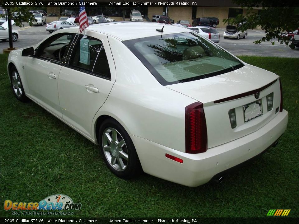 2005 Cadillac STS V6 White Diamond / Cashmere Photo #9