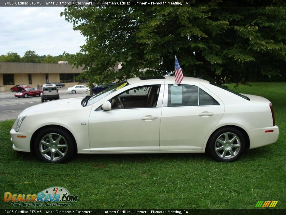 2005 Cadillac STS V6 White Diamond / Cashmere Photo #10