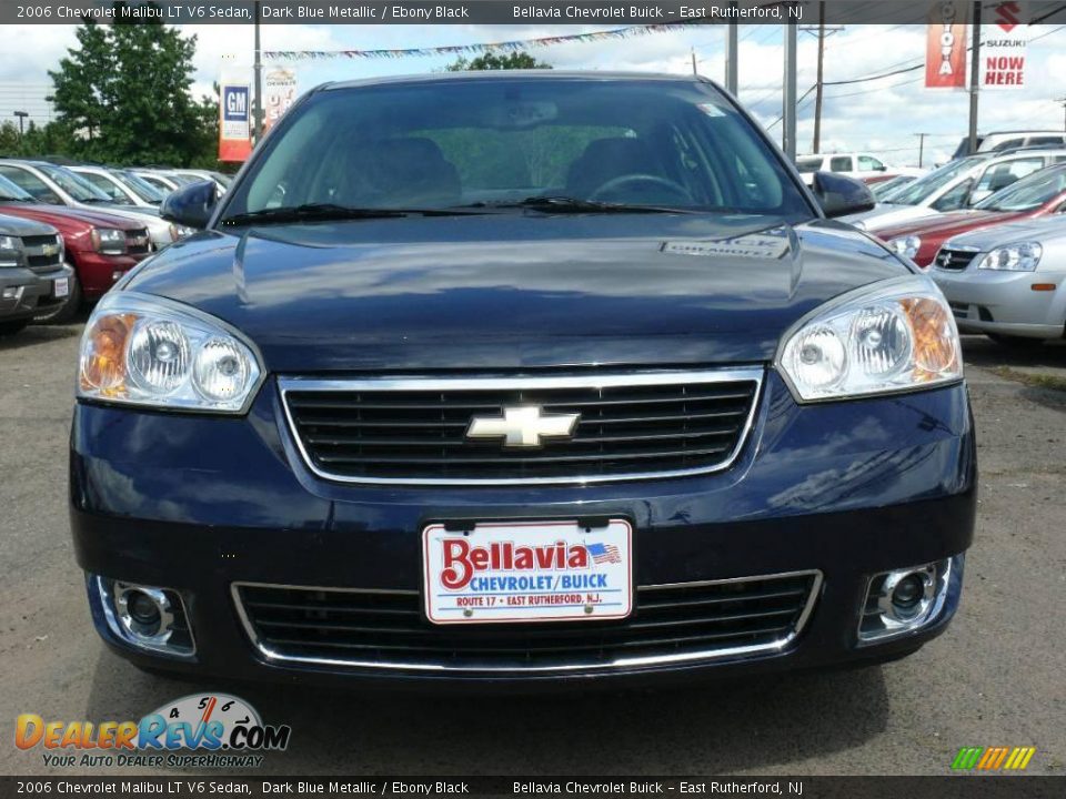 2006 Chevrolet Malibu LT V6 Sedan Dark Blue Metallic / Ebony Black Photo #2