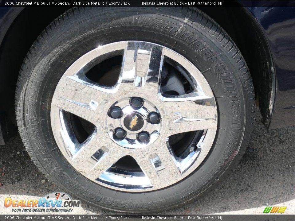 2006 Chevrolet Malibu LT V6 Sedan Dark Blue Metallic / Ebony Black Photo #14