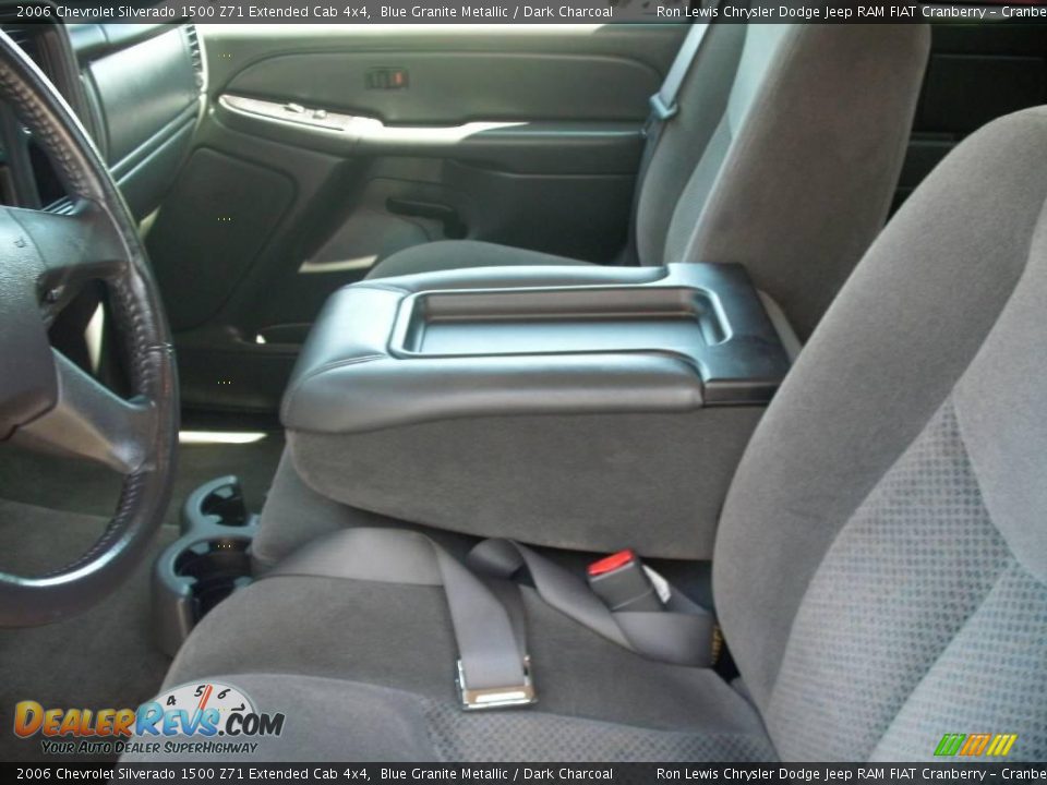 2006 Chevrolet Silverado 1500 Z71 Extended Cab 4x4 Blue Granite Metallic / Dark Charcoal Photo #8