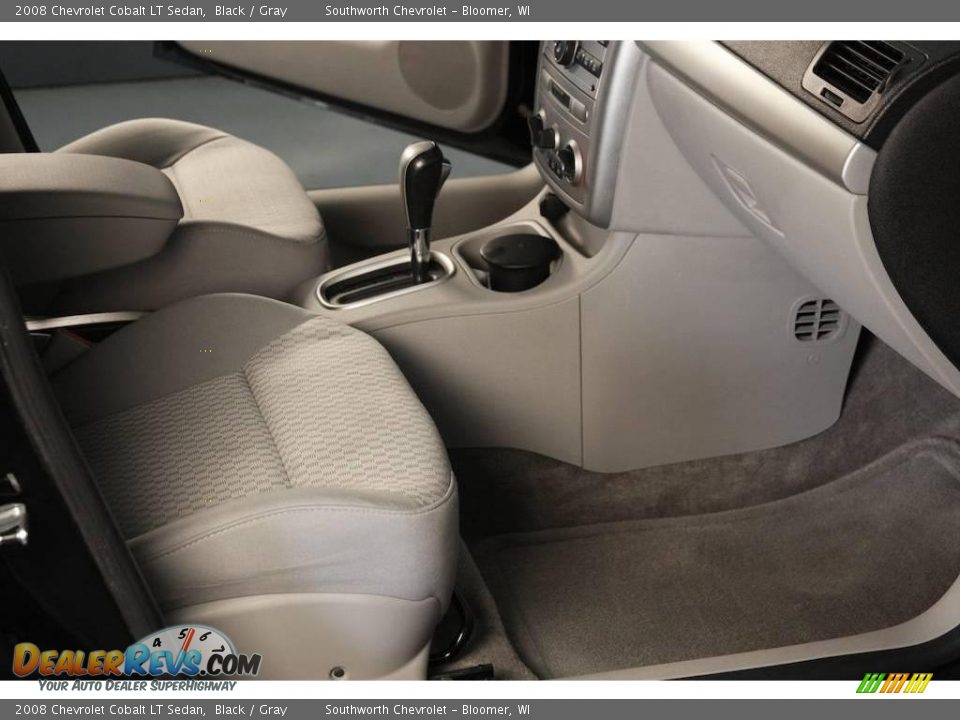 2008 Chevrolet Cobalt LT Sedan Black / Gray Photo #4