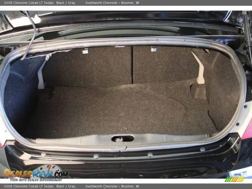 2008 Chevrolet Cobalt LT Sedan Black / Gray Photo #8