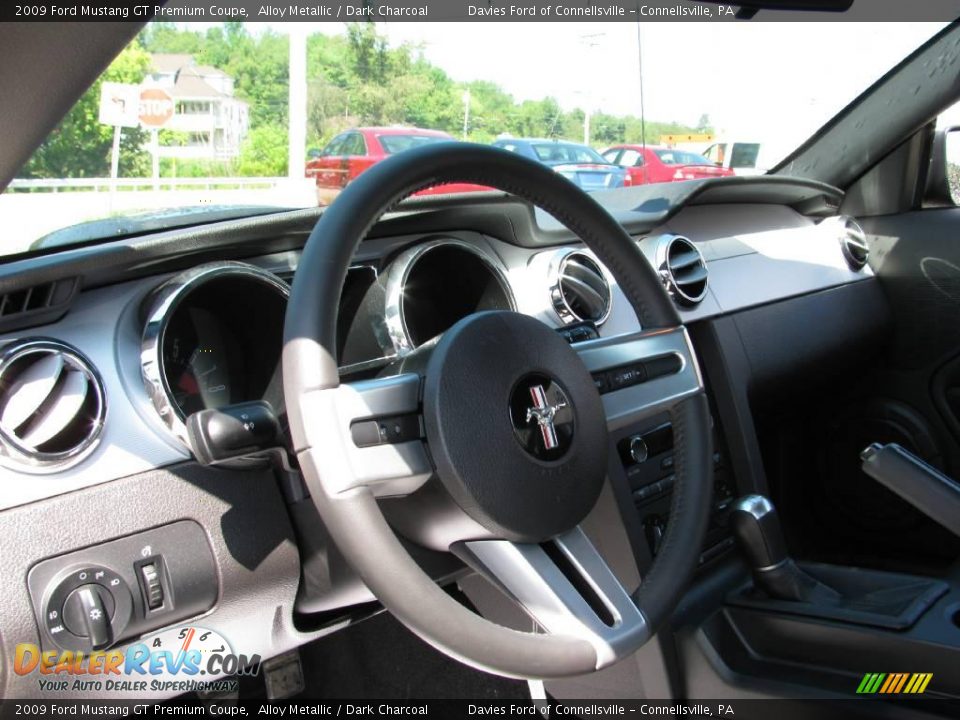2009 Ford Mustang GT Premium Coupe Alloy Metallic / Dark Charcoal Photo #6
