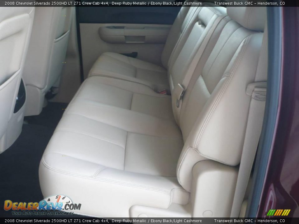 2008 Chevrolet Silverado 2500HD LT Z71 Crew Cab 4x4 Deep Ruby Metallic / Ebony Black/Light Cashmere Photo #9