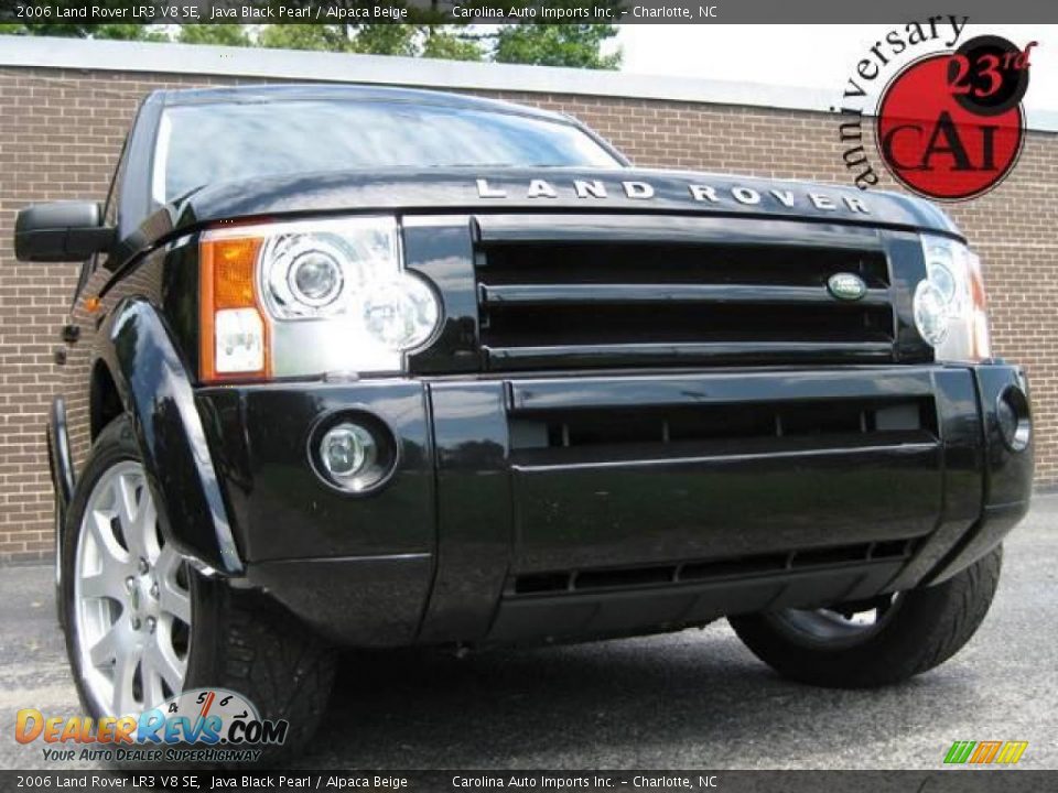2006 Land Rover LR3 V8 SE Java Black Pearl / Alpaca Beige Photo #1