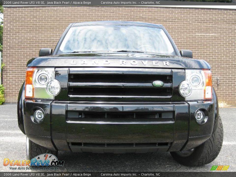 2006 Land Rover LR3 V8 SE Java Black Pearl / Alpaca Beige Photo #3