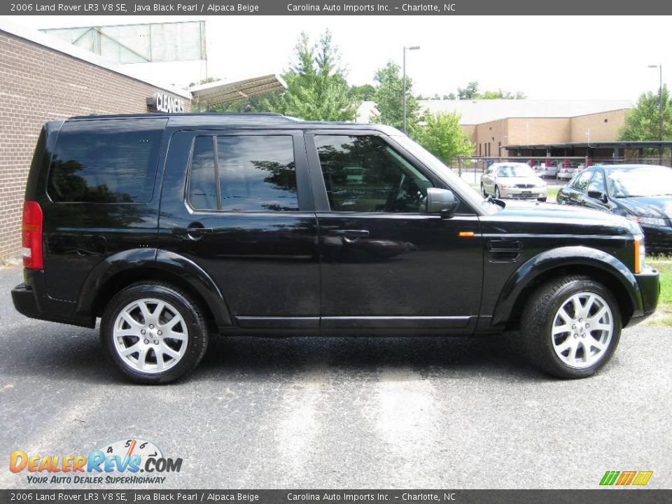 2006 Land Rover LR3 V8 SE Java Black Pearl / Alpaca Beige Photo #9