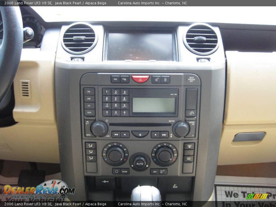 2006 Land Rover LR3 V8 SE Java Black Pearl / Alpaca Beige Photo #13