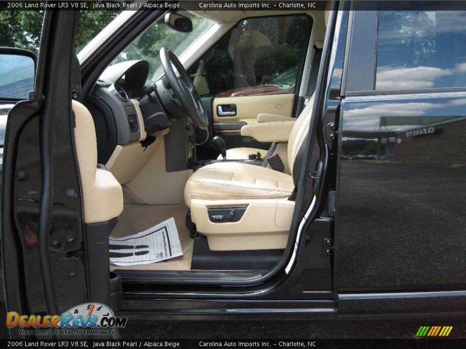 2006 Land Rover LR3 V8 SE Java Black Pearl / Alpaca Beige Photo #15