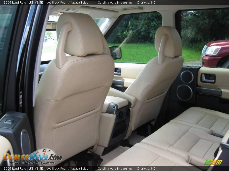2006 Land Rover LR3 V8 SE Java Black Pearl / Alpaca Beige Photo #18
