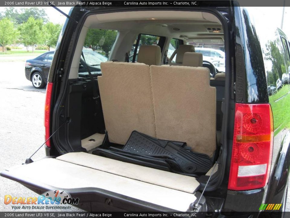 2006 Land Rover LR3 V8 SE Java Black Pearl / Alpaca Beige Photo #19