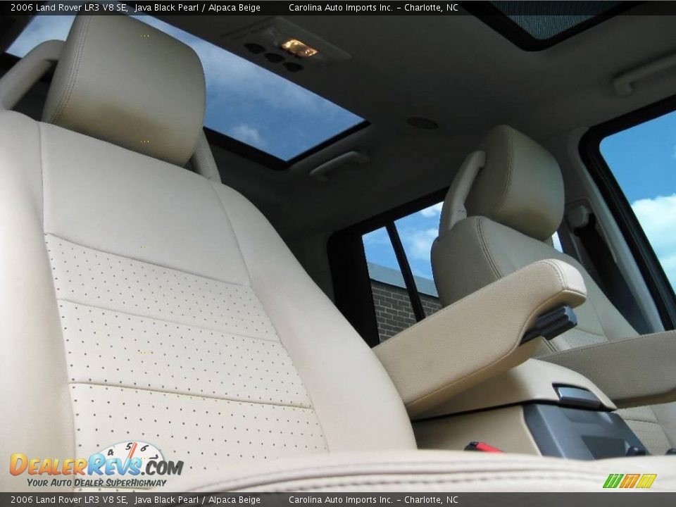 2006 Land Rover LR3 V8 SE Java Black Pearl / Alpaca Beige Photo #22