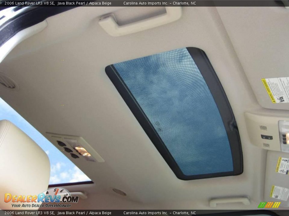 2006 Land Rover LR3 V8 SE Java Black Pearl / Alpaca Beige Photo #23